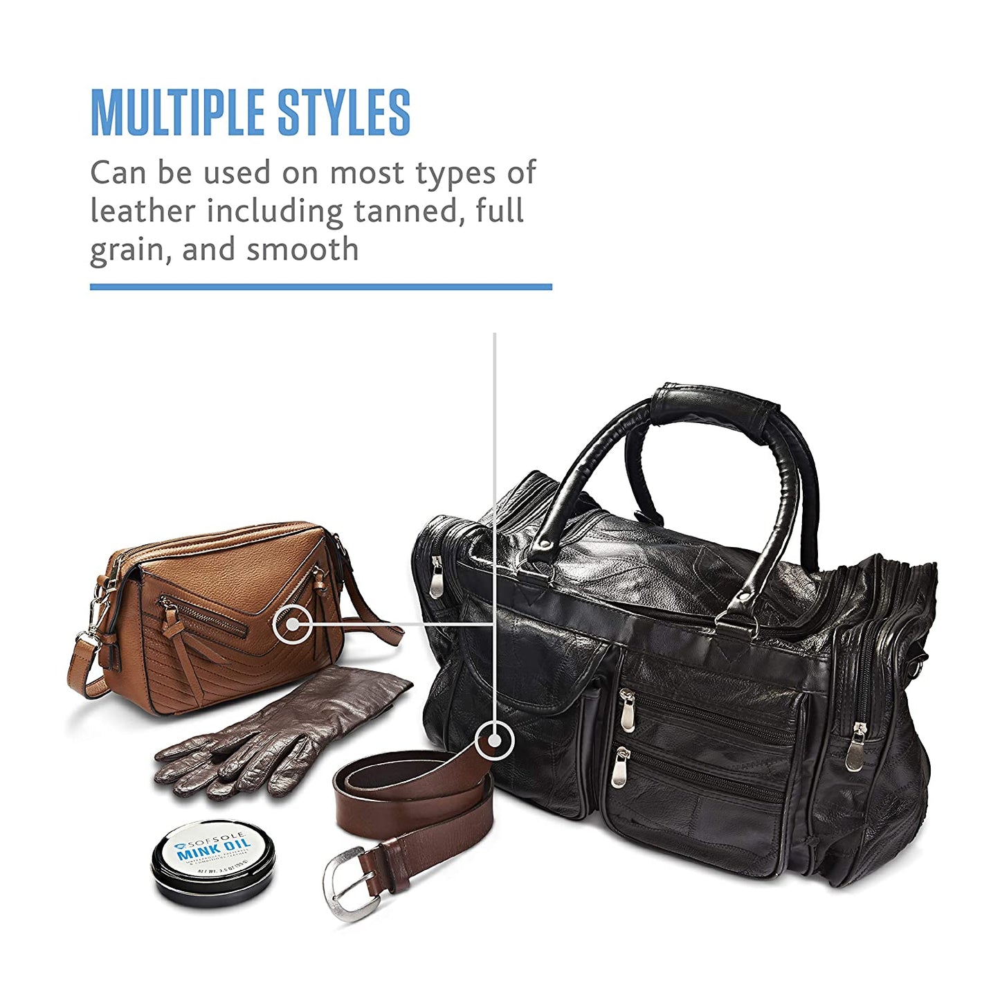 Sof Sole MinkOil for Conditioning and Waterproofing Leather 99 g (3.5 oz)