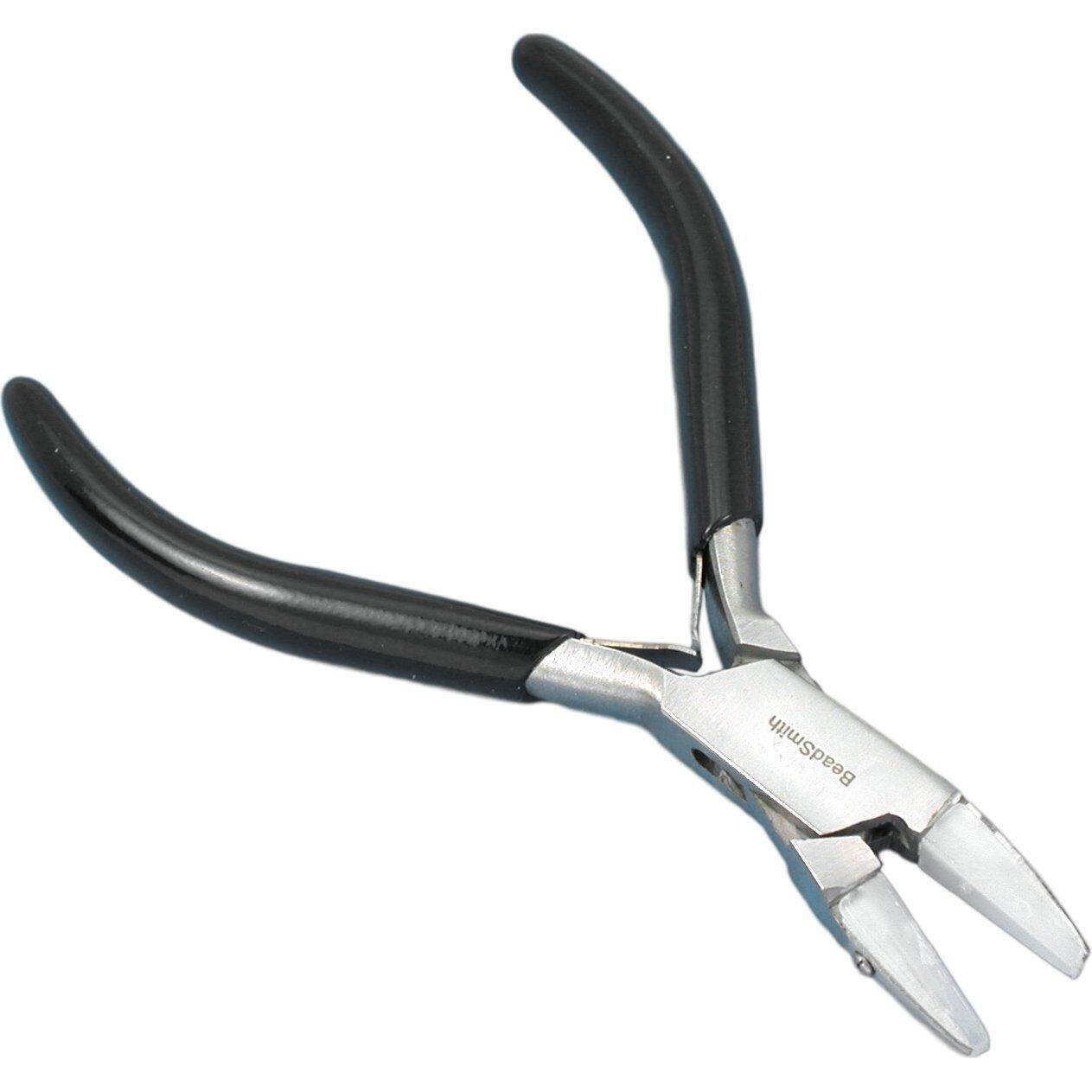 Beadsmith Double Nylon Jaw Chain Nose Pliers Tool for Wire Bending PL560