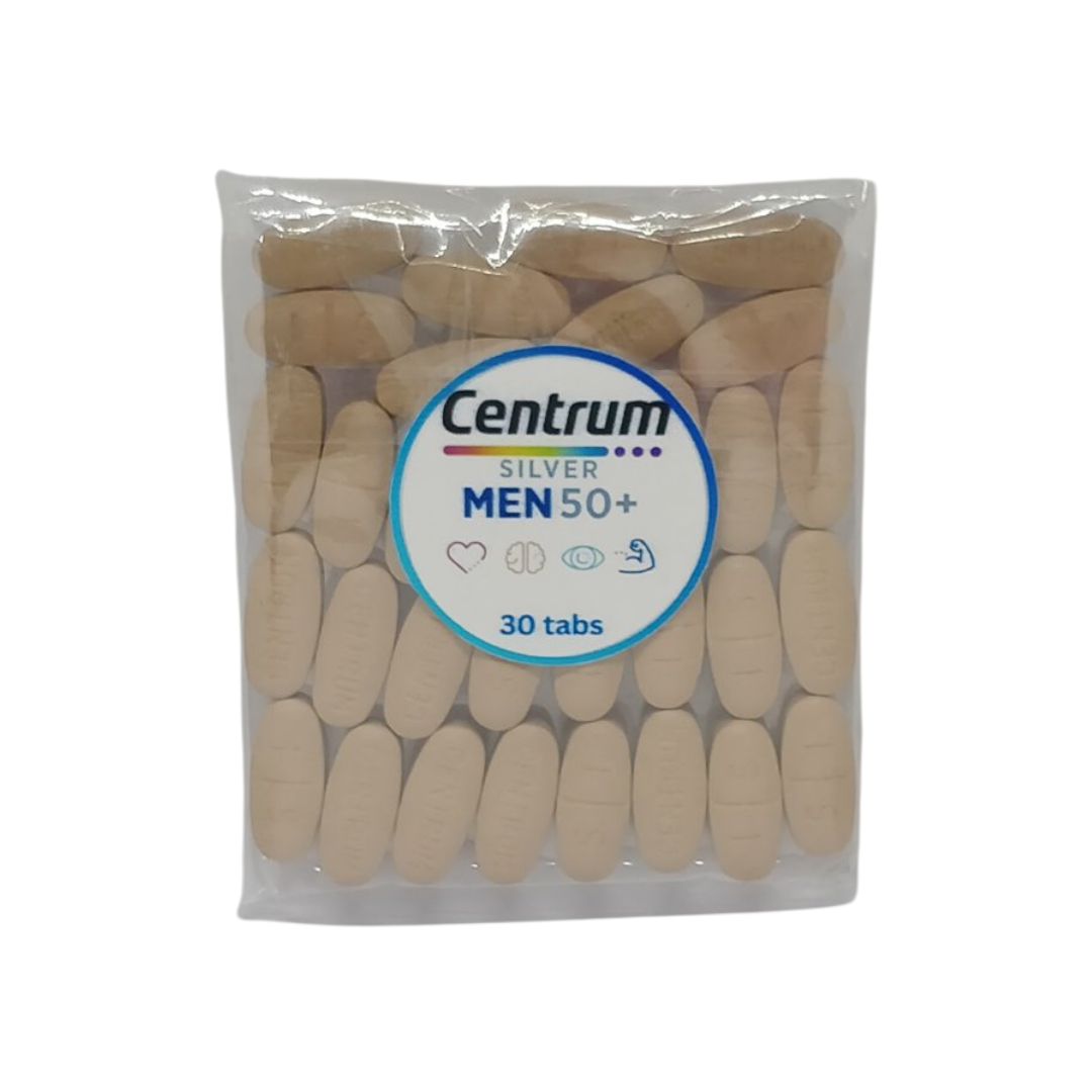 Trial Size Centrum Silver Men 50+, 30 Tablets