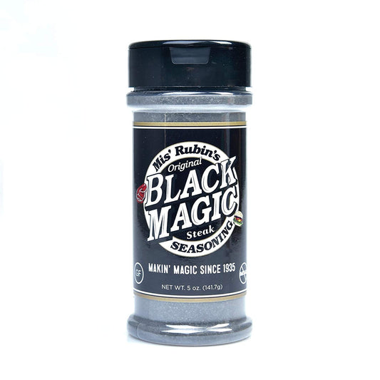 Charcoal Seasoning Dry BBQ Rub, 5 oz Black Magic Charcoal Grill Seasoning