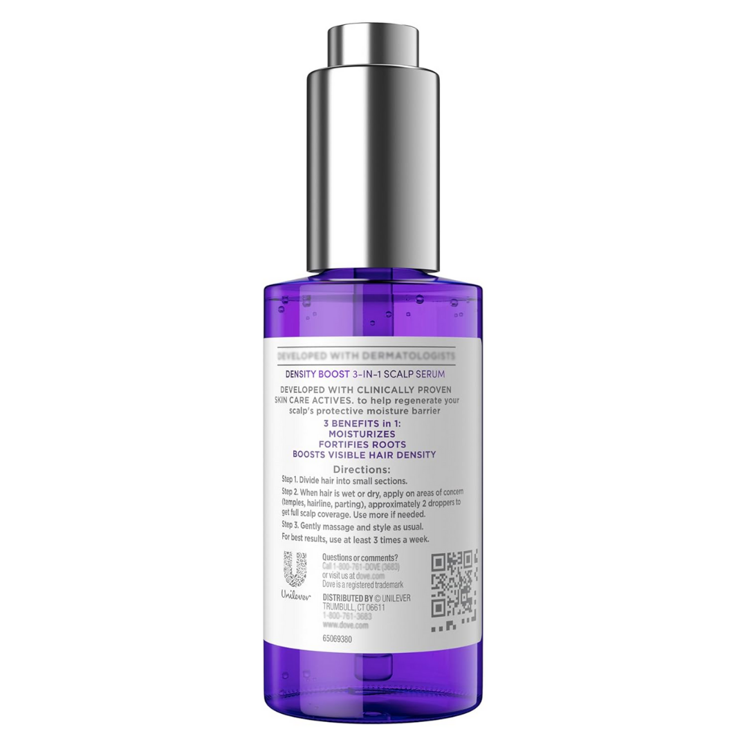 Dove Derma Scalp Density Boost 3-in-1 Hair Serum, 2 oz / 59 ml