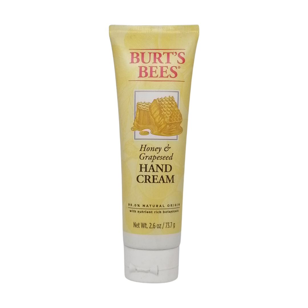 Burt's Bees Honey & Grapeseed Hand Cream, 2.6 oz / 73.7 g