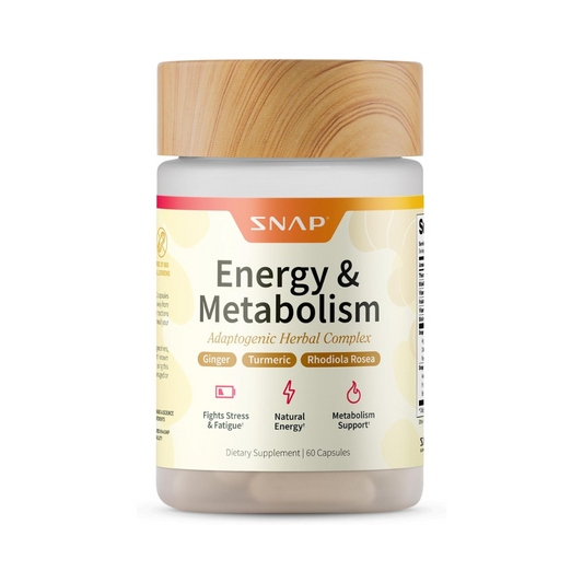 SNAP Energy & Metabolism Adaptogenic Herbal Complex, 60 Capsules