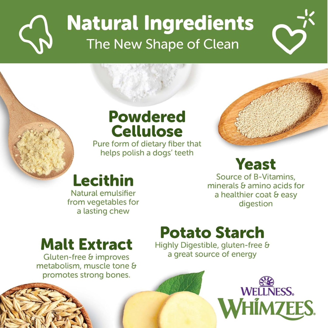 Whimzees Puppy Treats Natural Dental Chews, 225 g (PACKAGING MAY VARY)