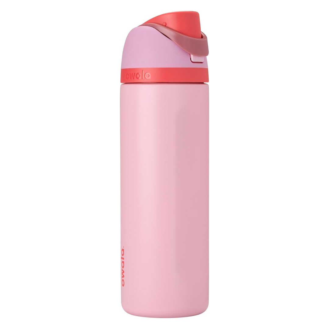 Owala FreeSip Insulated Stainless Steel Water Bottle with Straw, 24 oz
