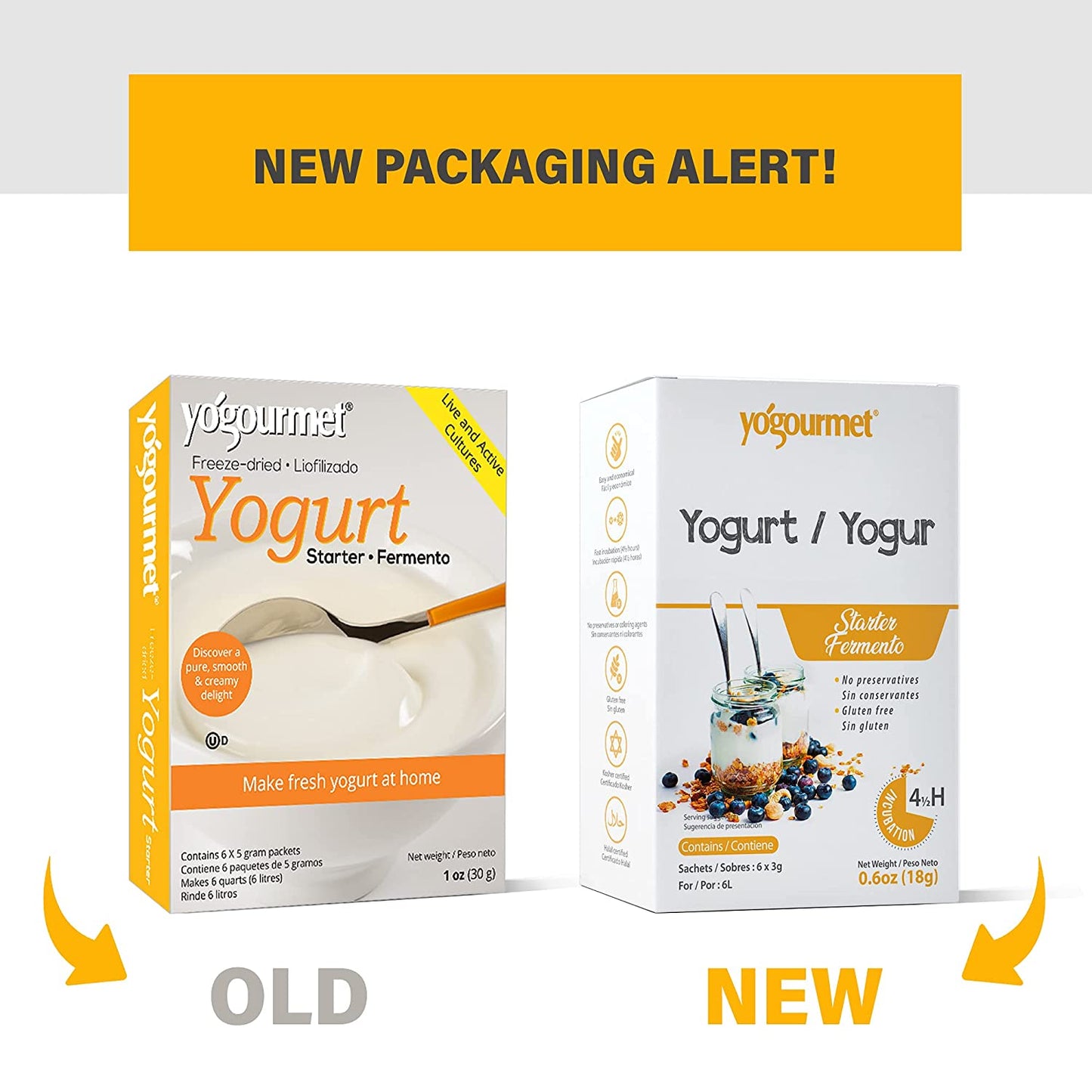 Yogourmet Freeze Dried Yogurt Starter