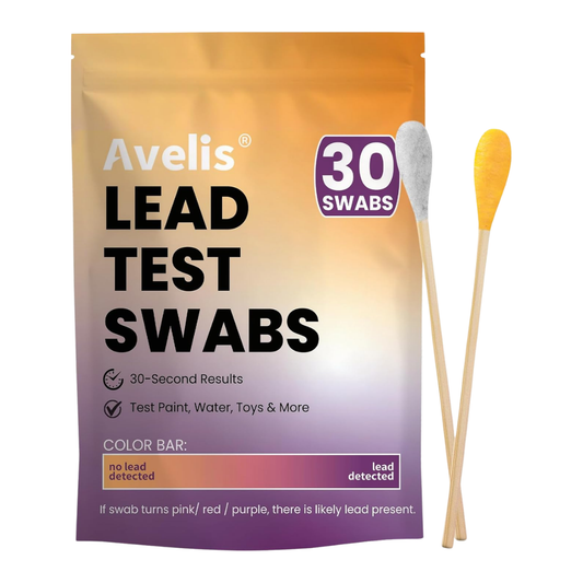 Avelis Lead Test Swabs for Paint, Water & Toys,  30 Count
