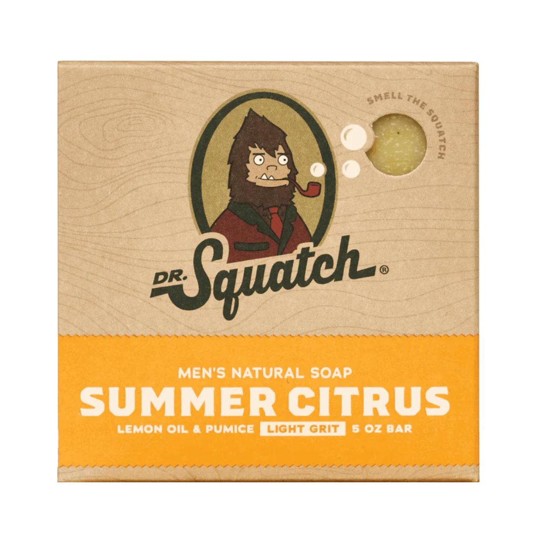 Dr. Squatch Men's Natural Soap Bar 5 oz