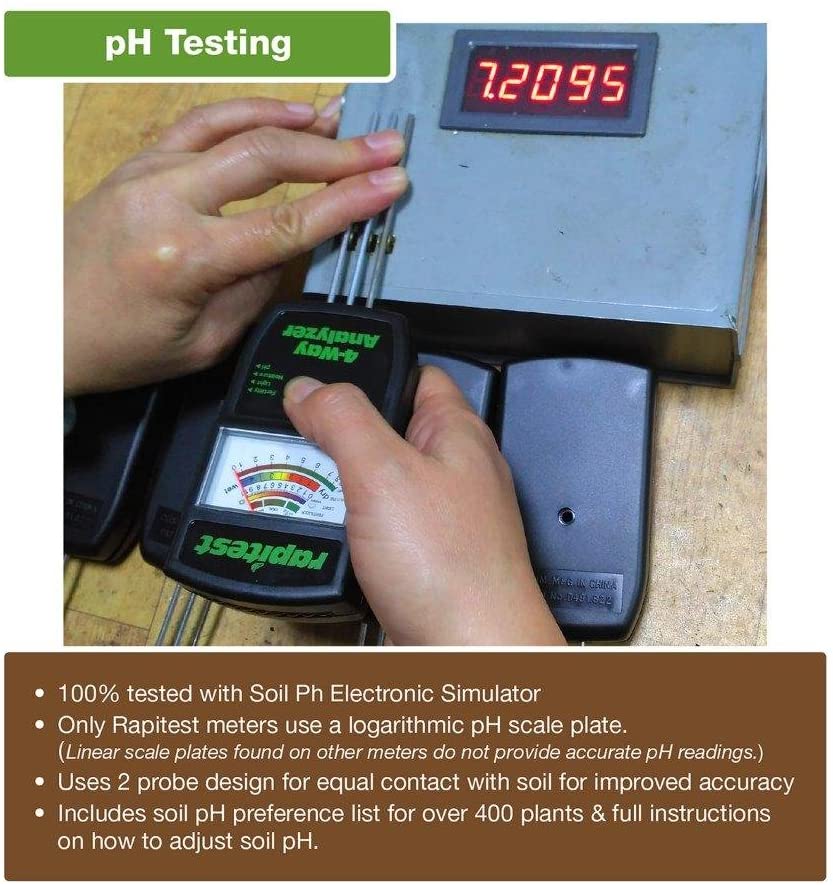 Luster Leaf 1880 Rapitest 4-Way Soil Analyzer