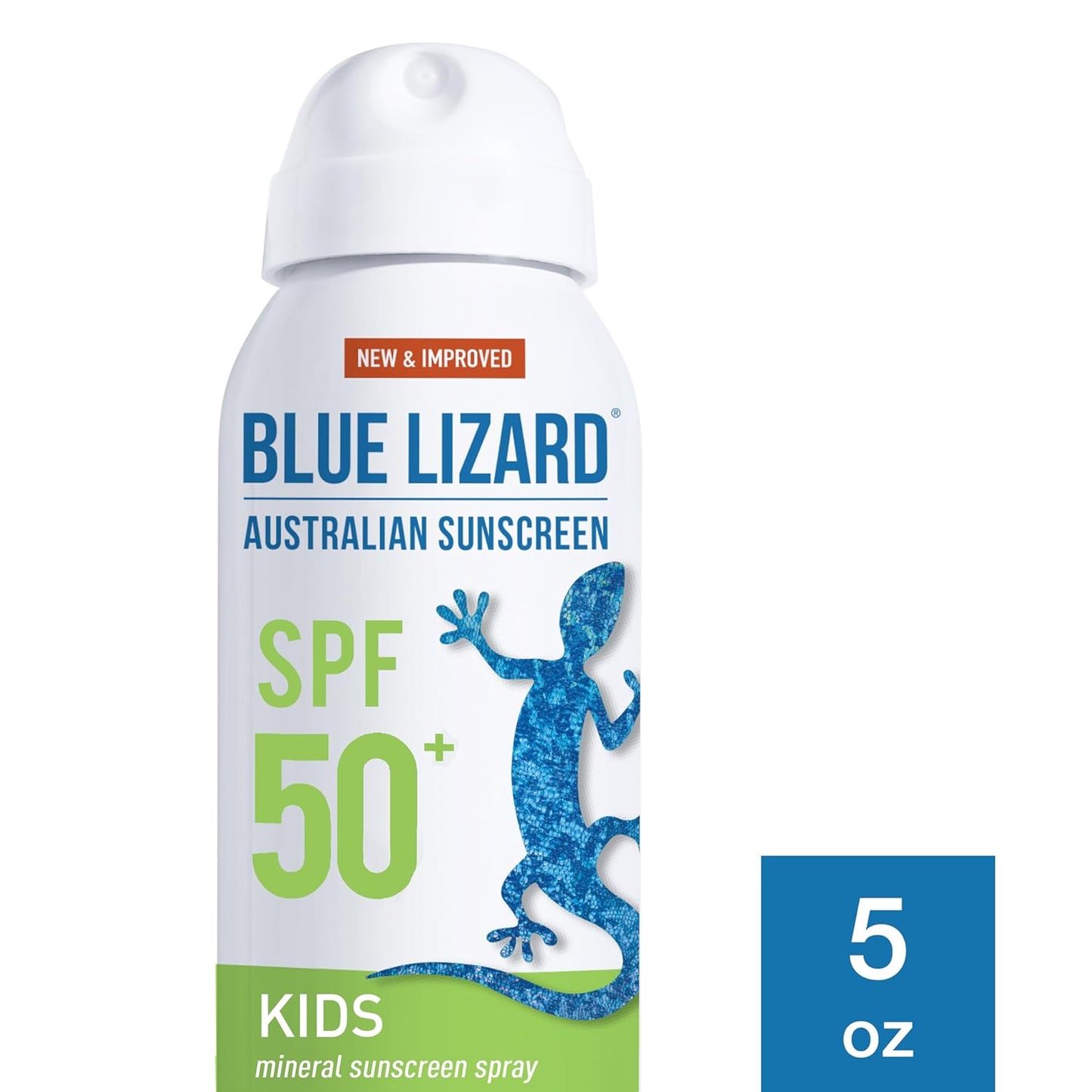 Blue Lizard Australian Sunscreen SPF 50+ UVA / UVB Proctection for Kids 5 oz (142g)