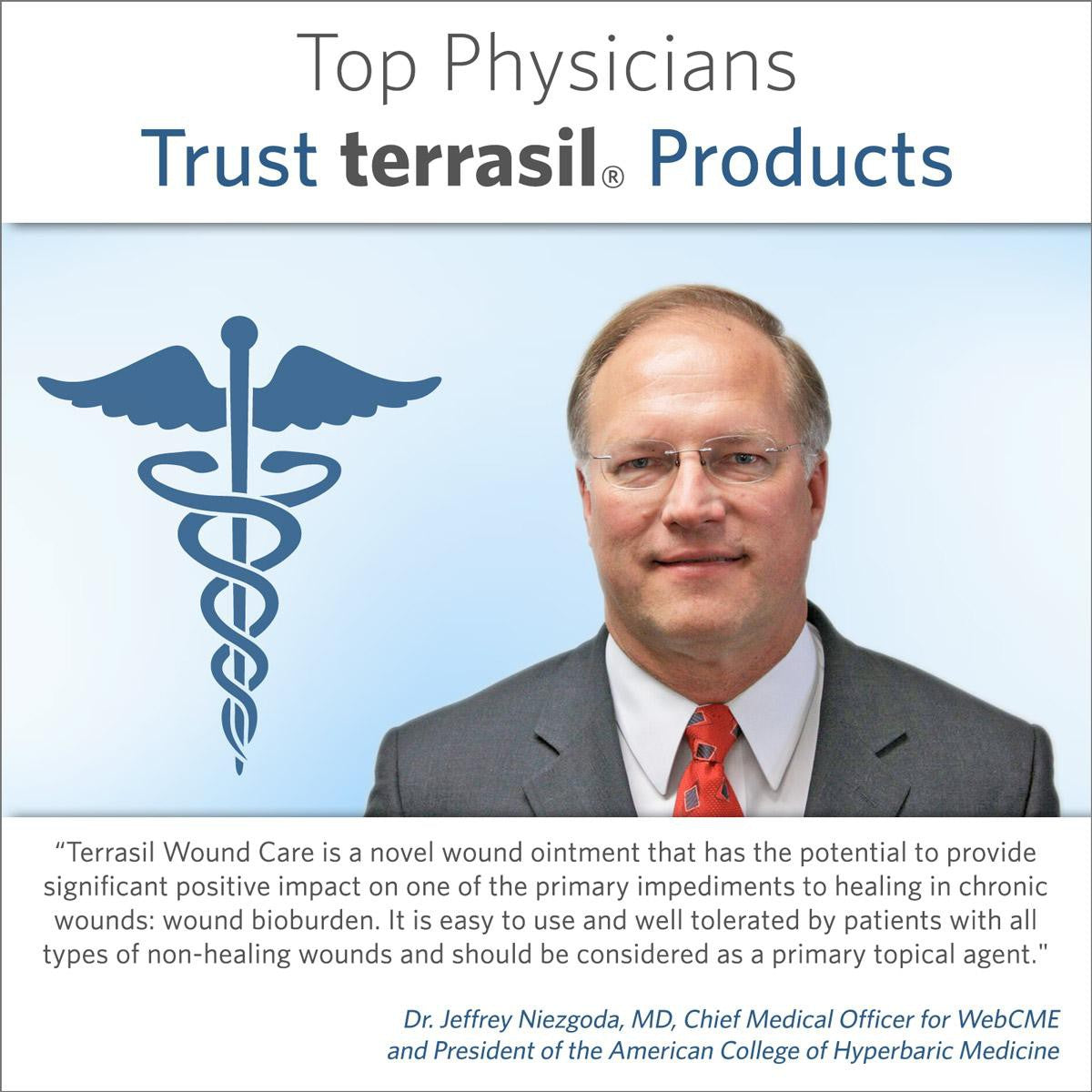 Terrasil Infection Protection Wound Care Ointment for Healing of Cuts, Scrapes and Minor Burns 50 g