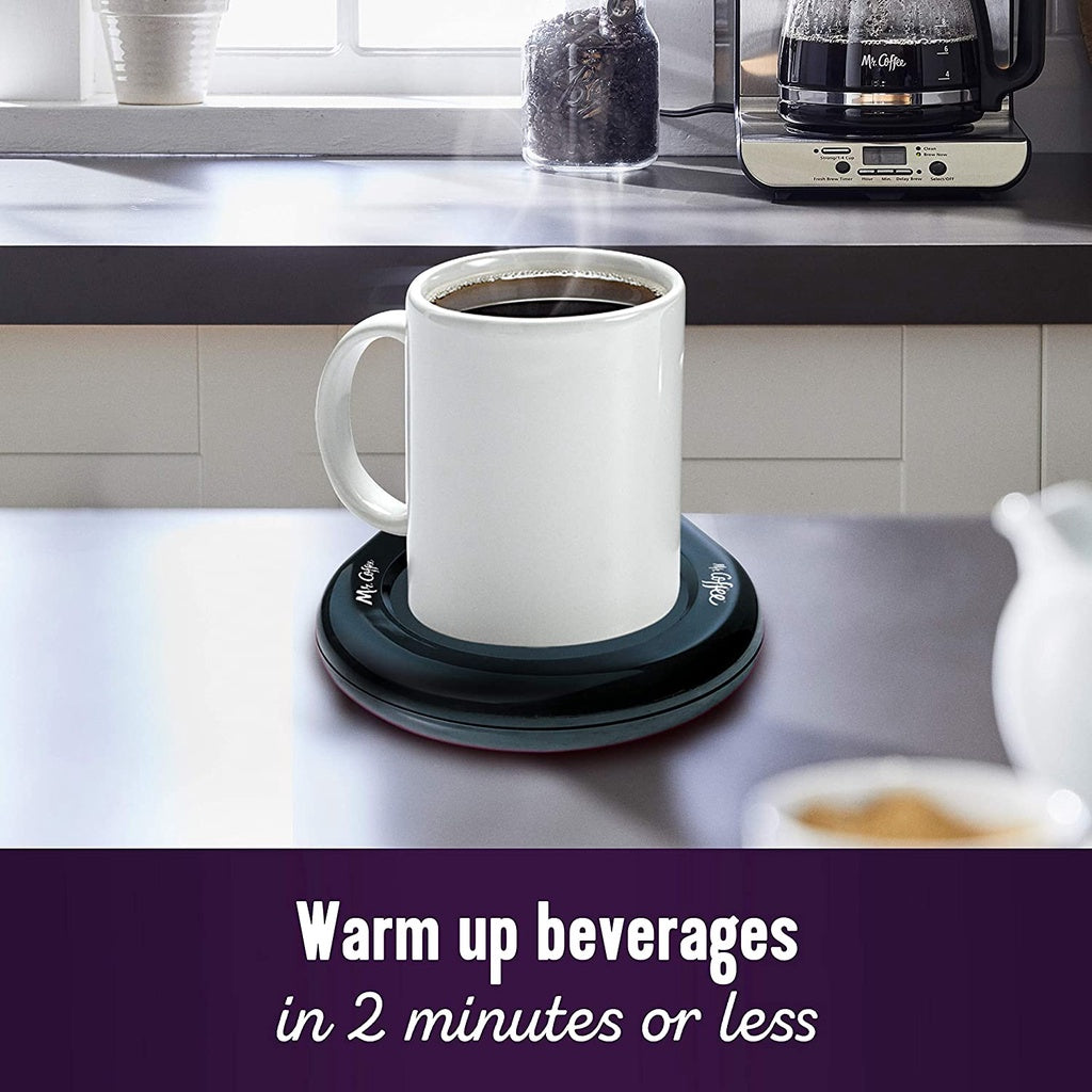 Mr. Coffee Mug Warmer, For Home & Office, Black