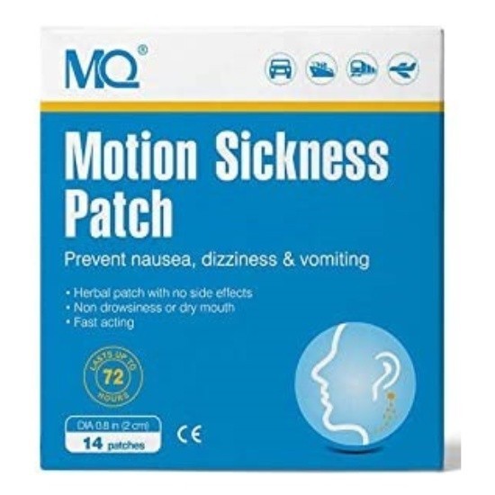 MQ Patches Motion Sickness Patch (14 Count)