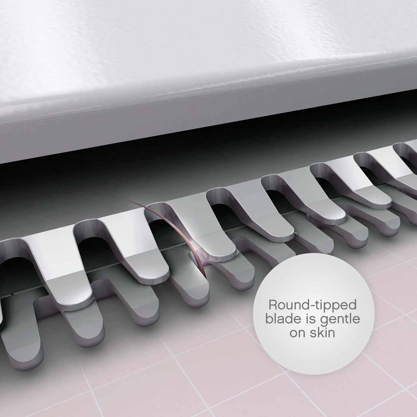 Panasonic Compact Body Trimmer, Full Body Hair Removal for Women, Portable Sleek Design ES-WR50-P