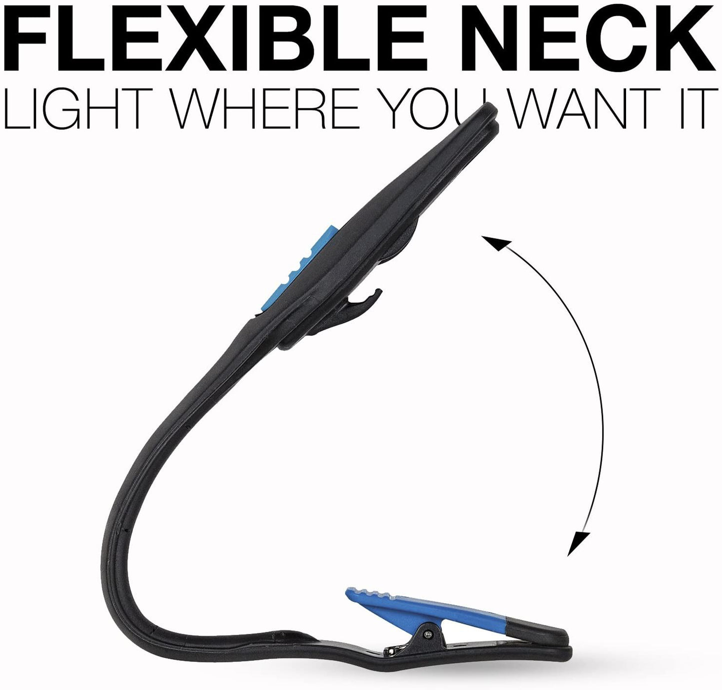 Energizer Clip on Book Light for Reading in Bed, LED Reading Light for Books and Kindles