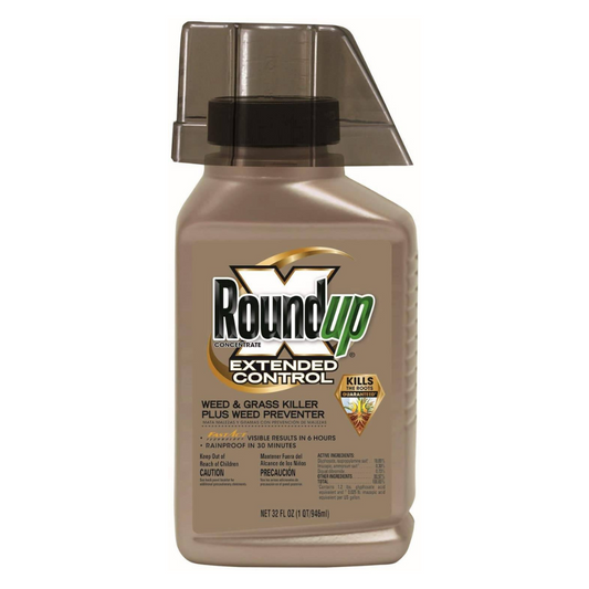 Roundup Concentrate Extended Control Grass Killer plus Preventer, 32 fl.oz / 946ml