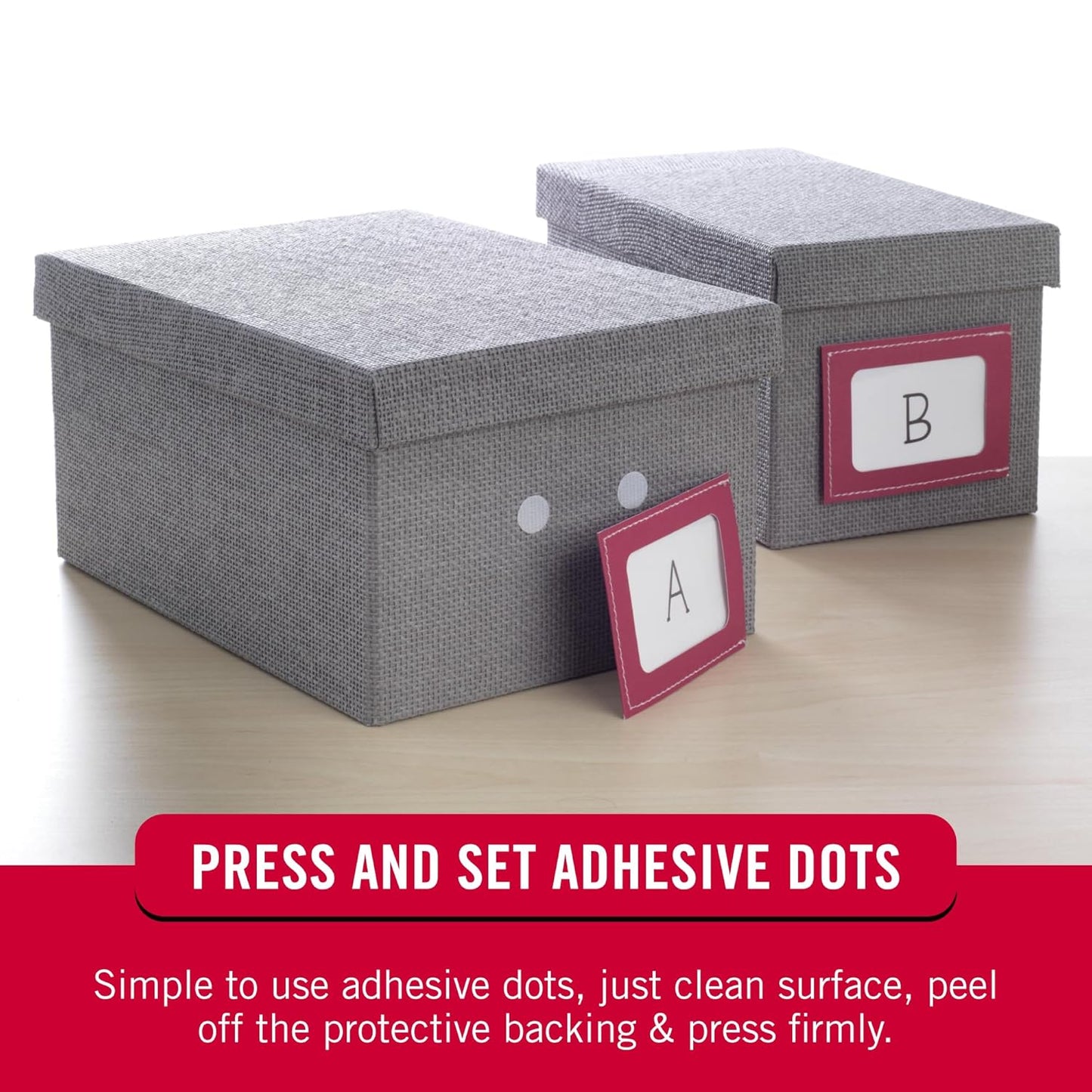 Velcro Sticky Back Fasteners 1.2 cm White, 250 Circles