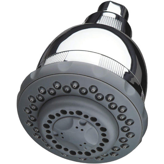 Culligan WSH-C125 Wall-Mounted Filtered Shower Head with Massage & Shower Filter, Chrome Finish