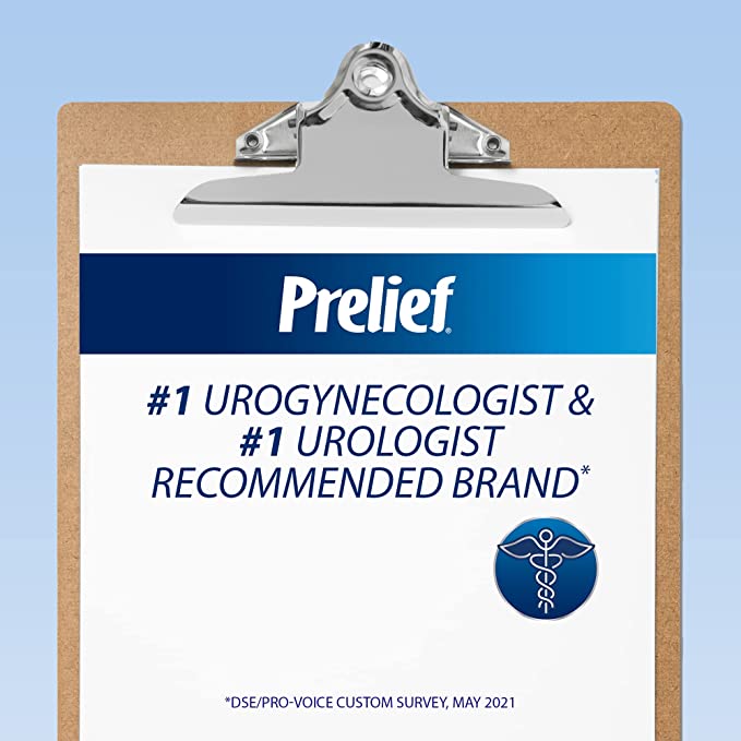 Prelief Calcium Glycerophosphate Reduces up to 95% of acid 60 Counts