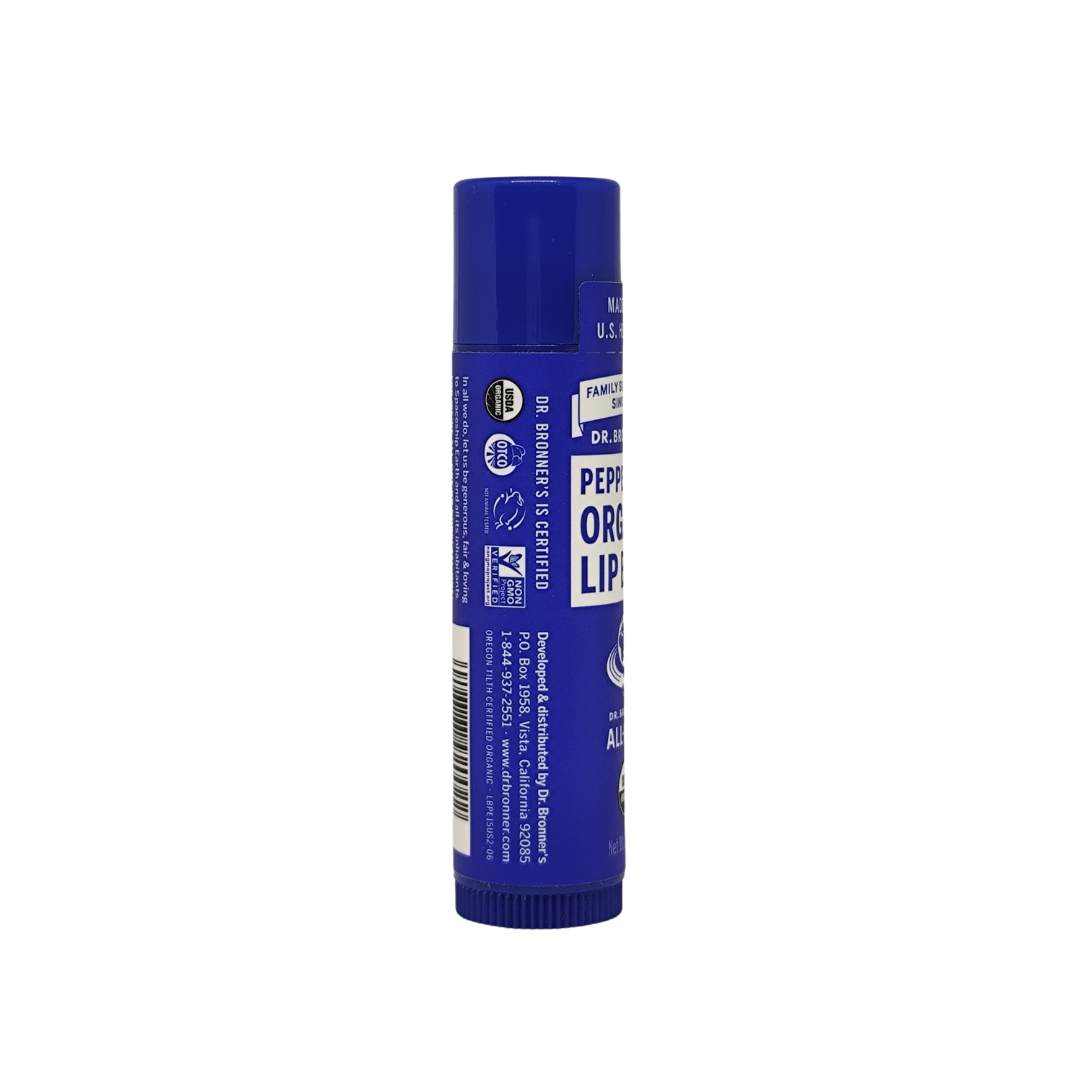 Dr. Bronner's Organic Lip Balm, 0.15 oz. / 4 g