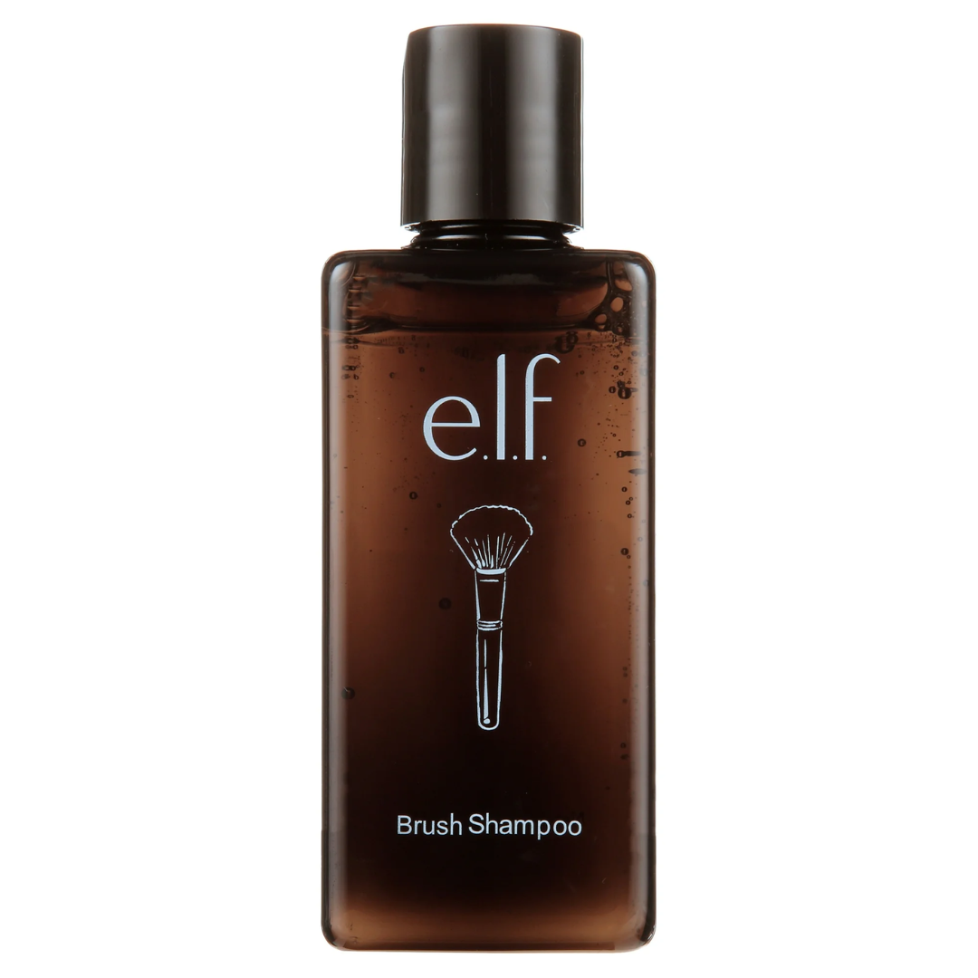 ELF Makeup Brush Shampoo Clear, 1.4 oz / 120 ml