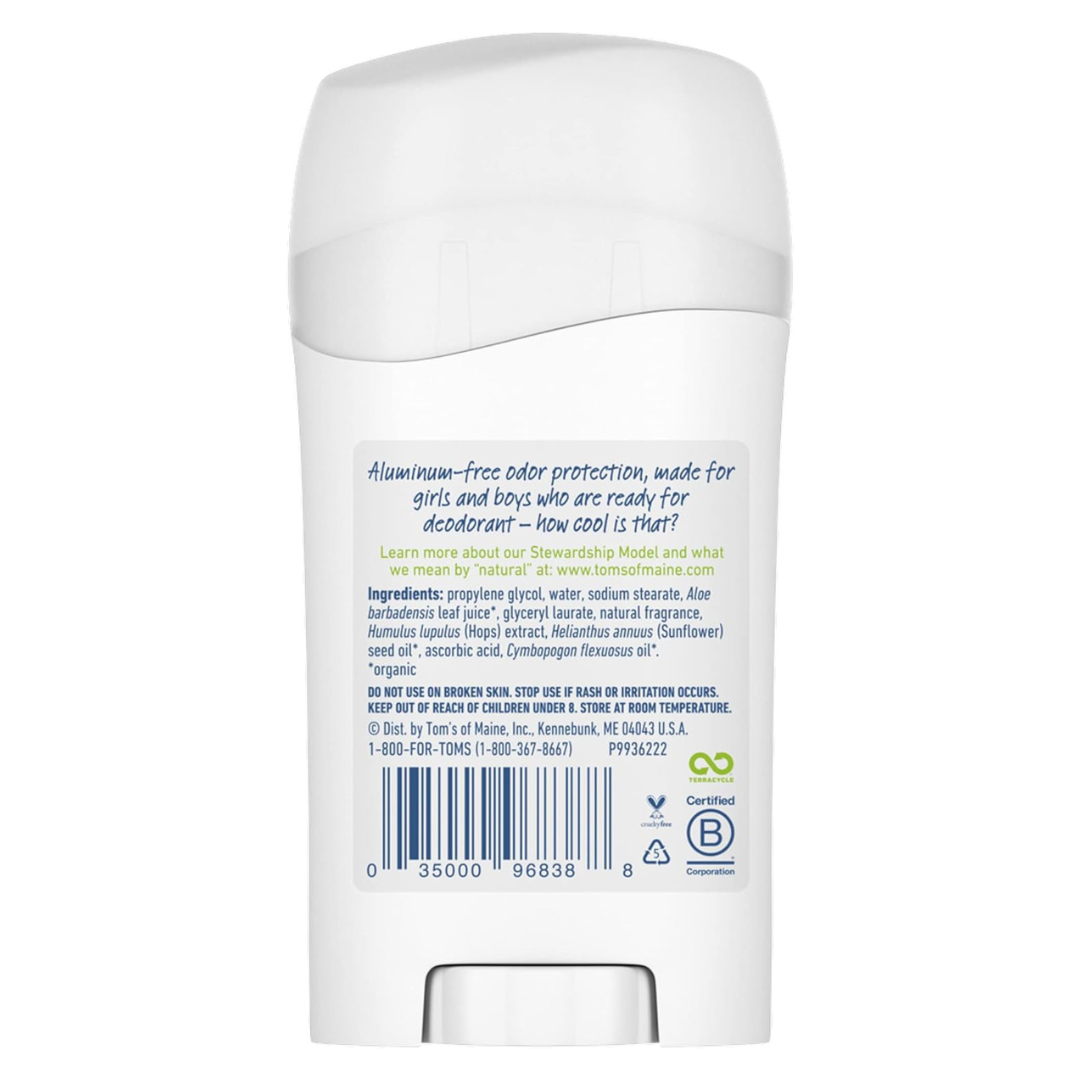 Tom's of Maine Natural Wicked Cool Summer Fun Deodorant, 45.3 g / 1.6 oz.