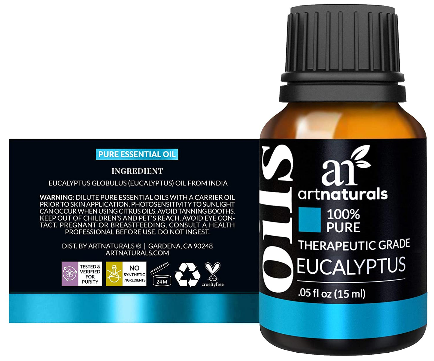 ArtNaturals 100% Pure and Natural Oil 15ml Eucalyptus