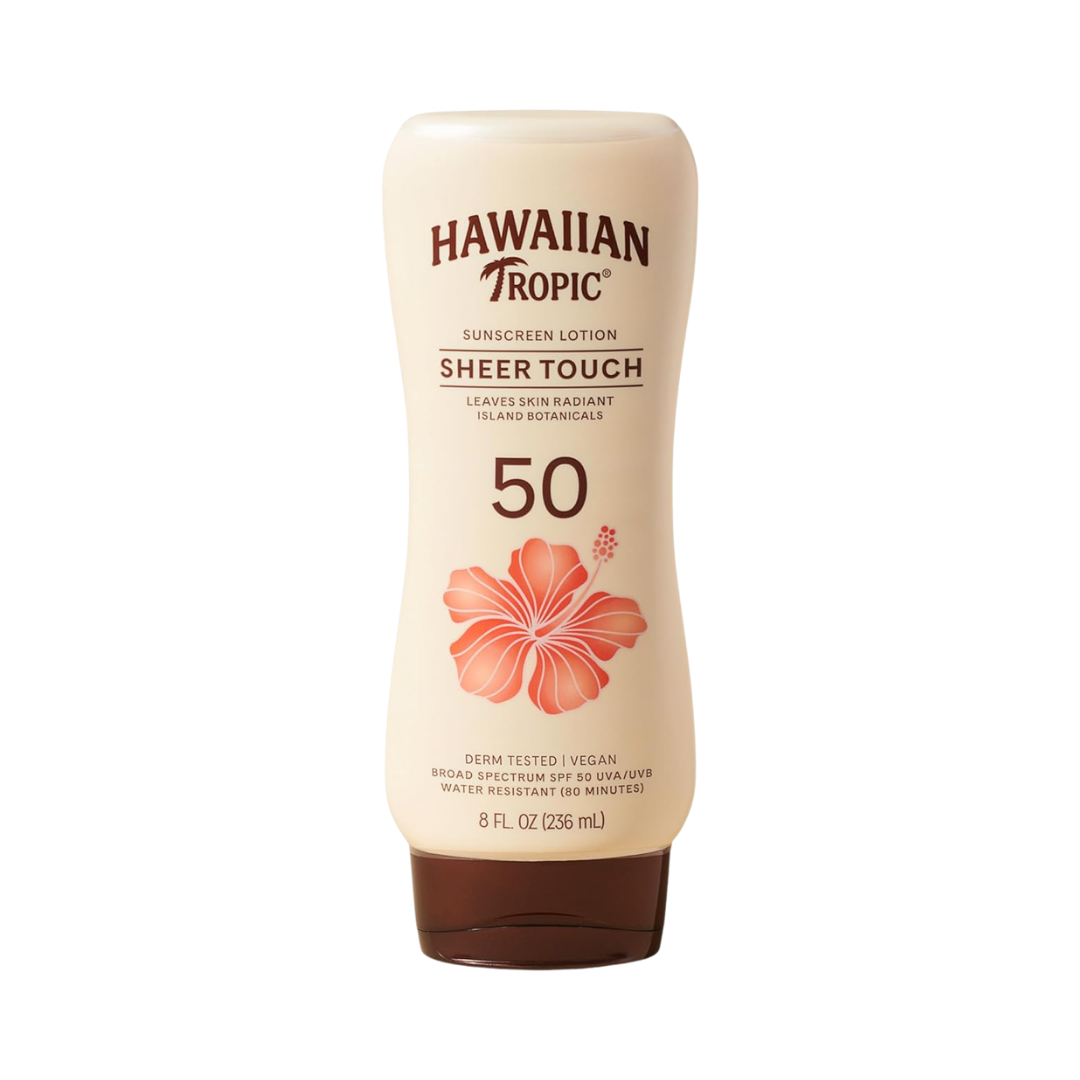 Hawaiian Tropic Sunscreen Lotion Sheer Touch, 8 oz / 236 ml