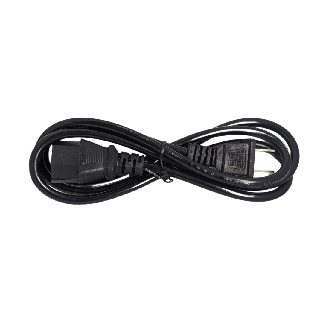 Ac Power Cord 2 Pin High Quality Plug for CPU Monitor HO3VV-F,  1.5 m