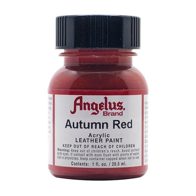 Angelus Acrylic Leather Paint (Autumn Red)