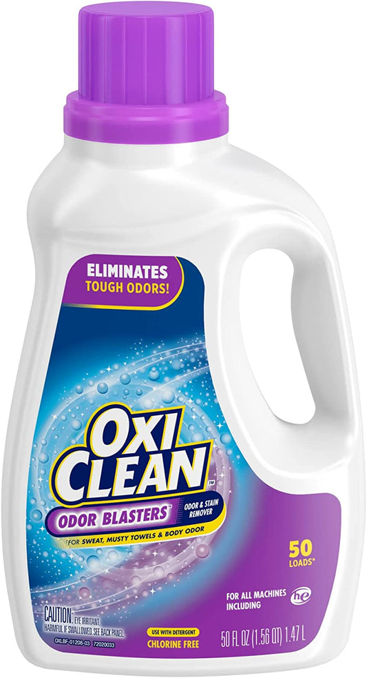Oxi Clean Odor Blaster, Odor & Stain Remover Chlorine Free 50 Loads - 1.47 L / 50 fl oz