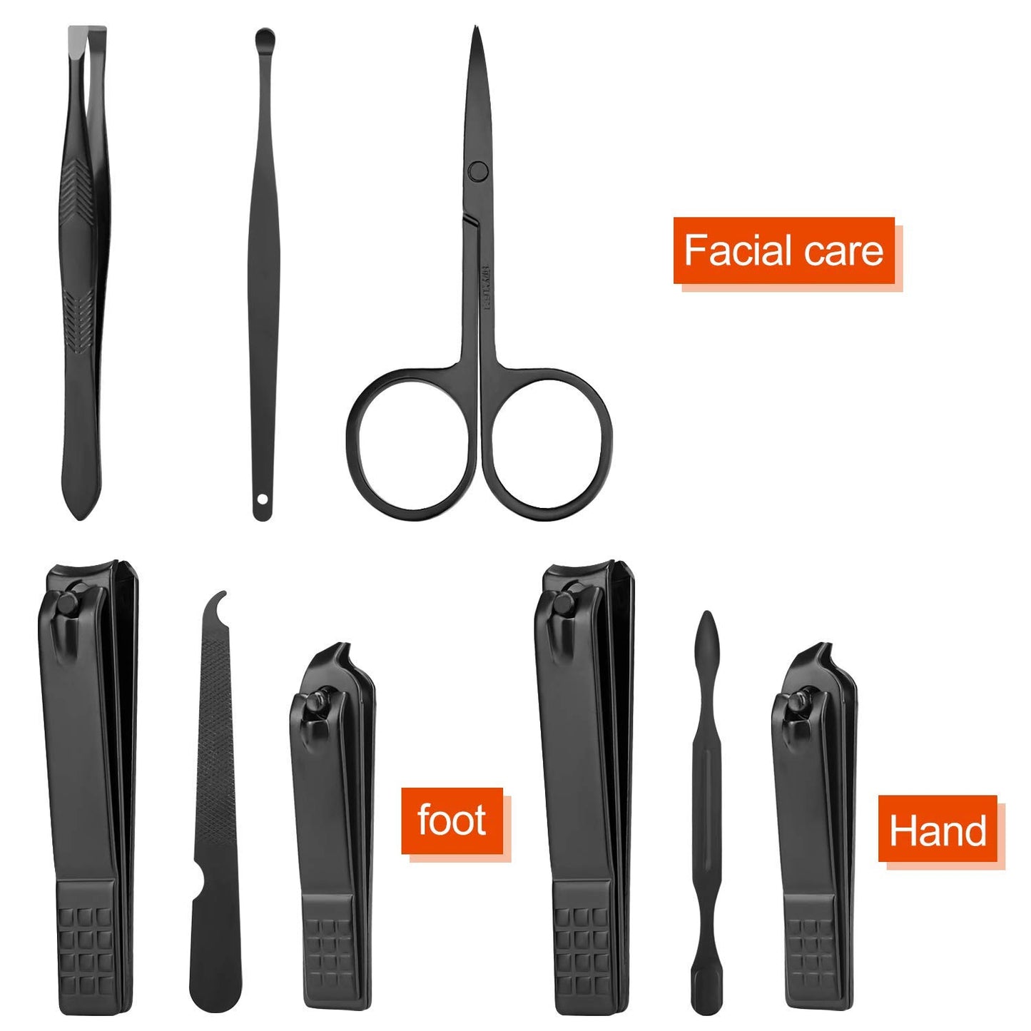 Aceoce Nail Clipper Professional 7-in1 Manicure Set