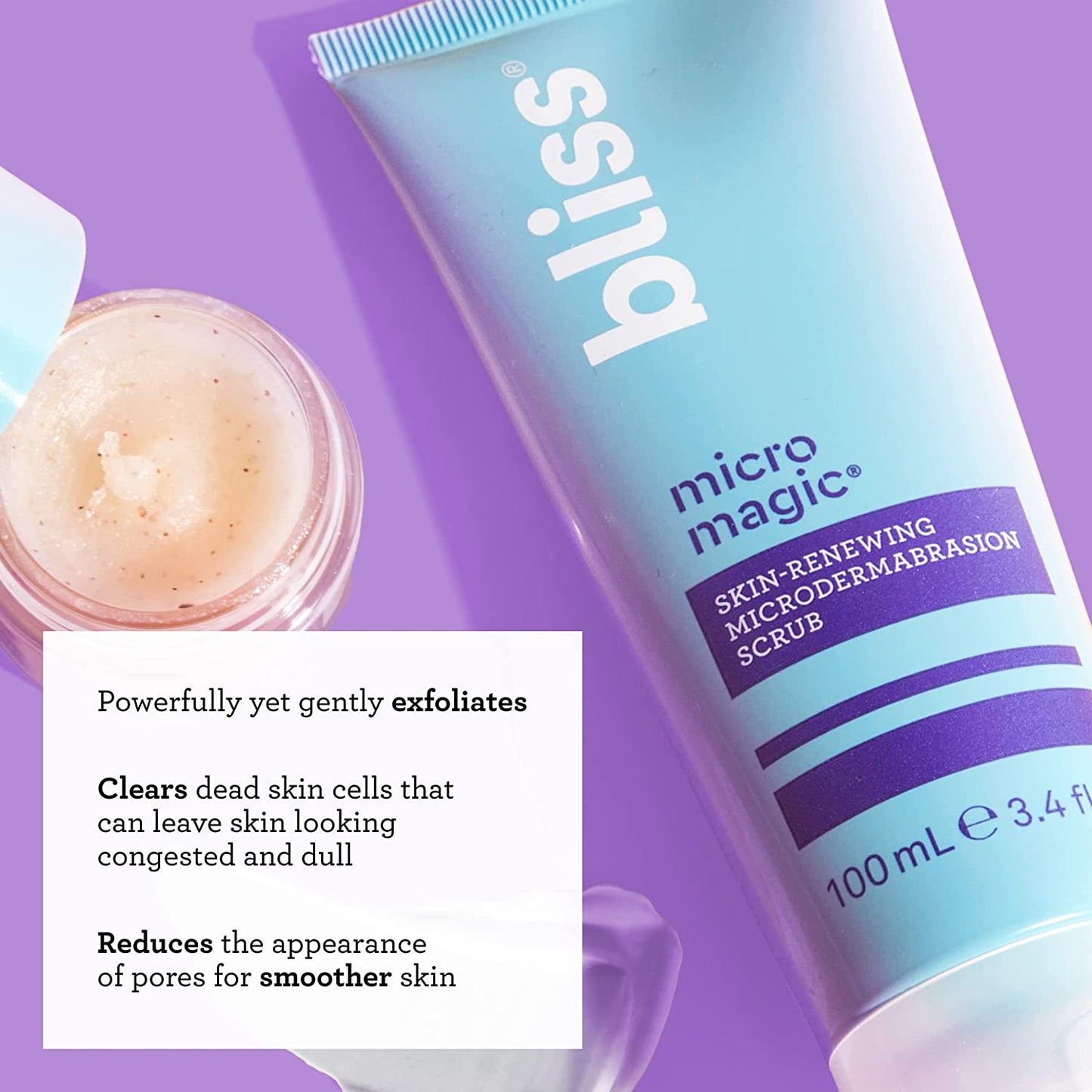 Bliss Micro Magic Microdermabrasion Renewing Scrub - 100ml / 3.4 fl oz