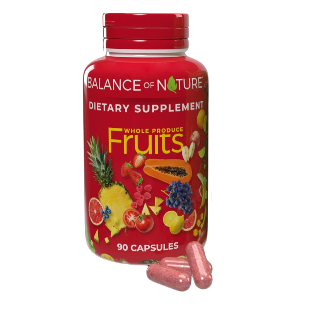 Balance of Nature Whole Produce Dietary Supplement, 90 Capsules