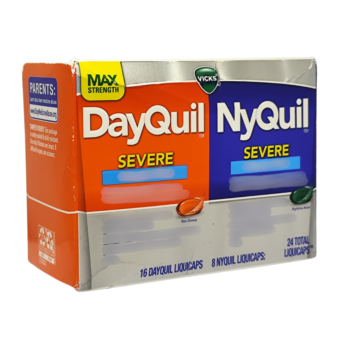 Vicks Severe 16 DayQuil & 8 NyQuil, 24 Liquicaps