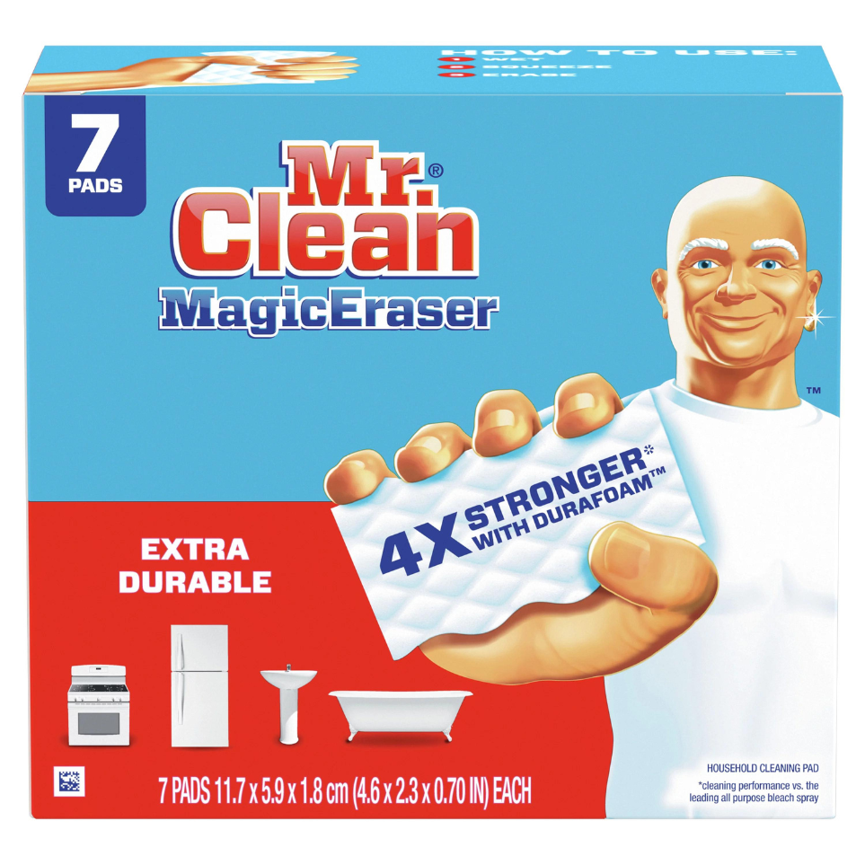 Mr. Clean Magic Eraser Stronger With Durafoam