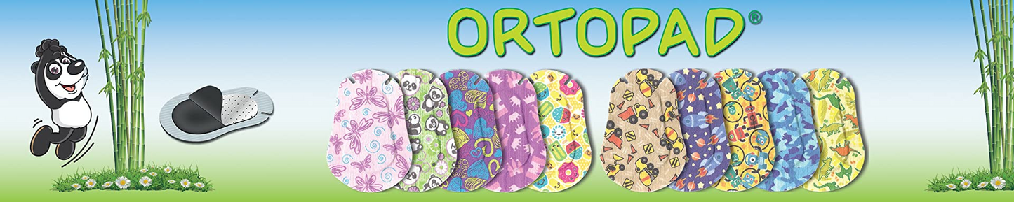 Master Aid Ortopad Bamboo Orthoptic Eye Patches for Girls 50 Patches