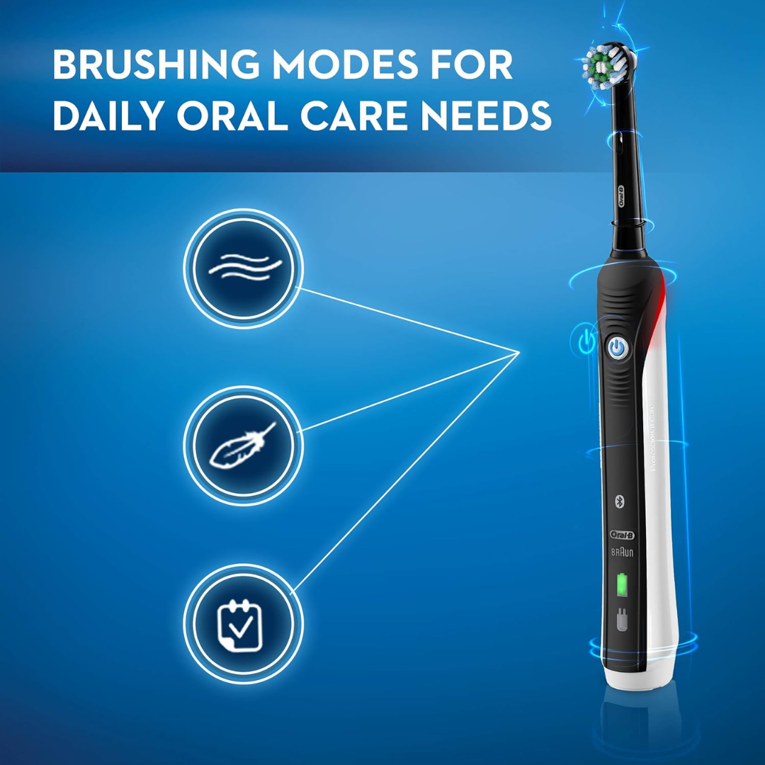 Oral-B Smart 3000 Rechargeable Toothbrush, Black