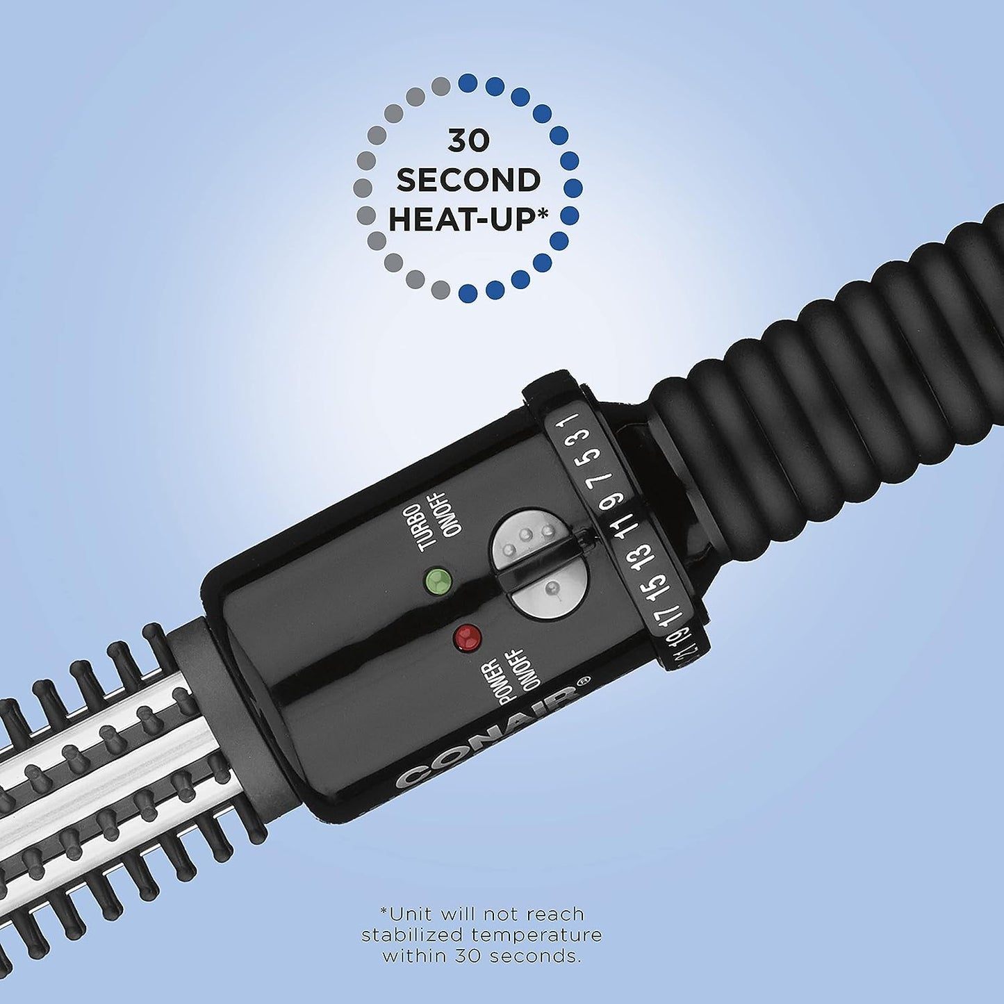 Conair Instant Heat 3/4 Inches Curl And Smooth Styling Brush