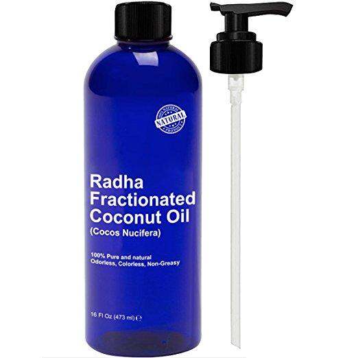 Radha Beauty Fractionated Coconut Oil 16 fl. oz