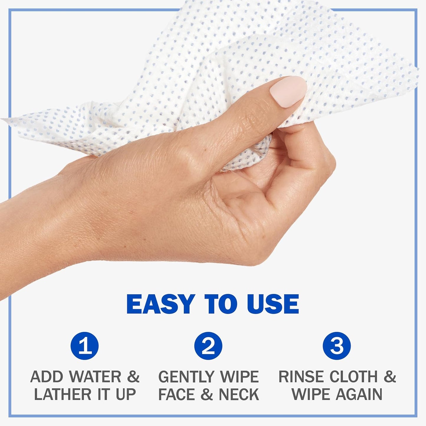 OLAY Daily Facials Water-Activated Dry Cloths Deeply Purifying Clean, 66 Dry Cloths