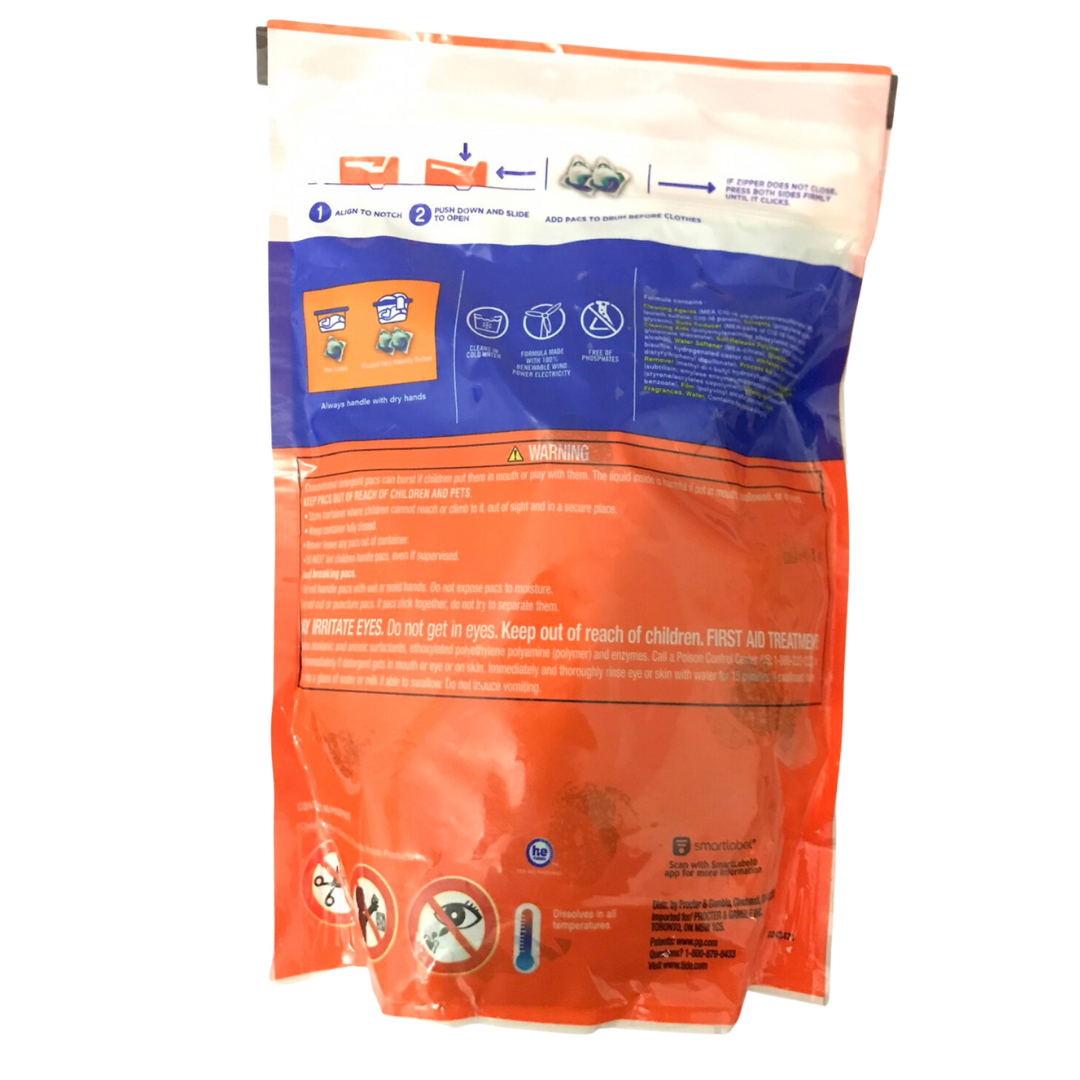 Tide Hygienic Clean Heavy 10x Duty Power Pods Original 18ct (30 oz)