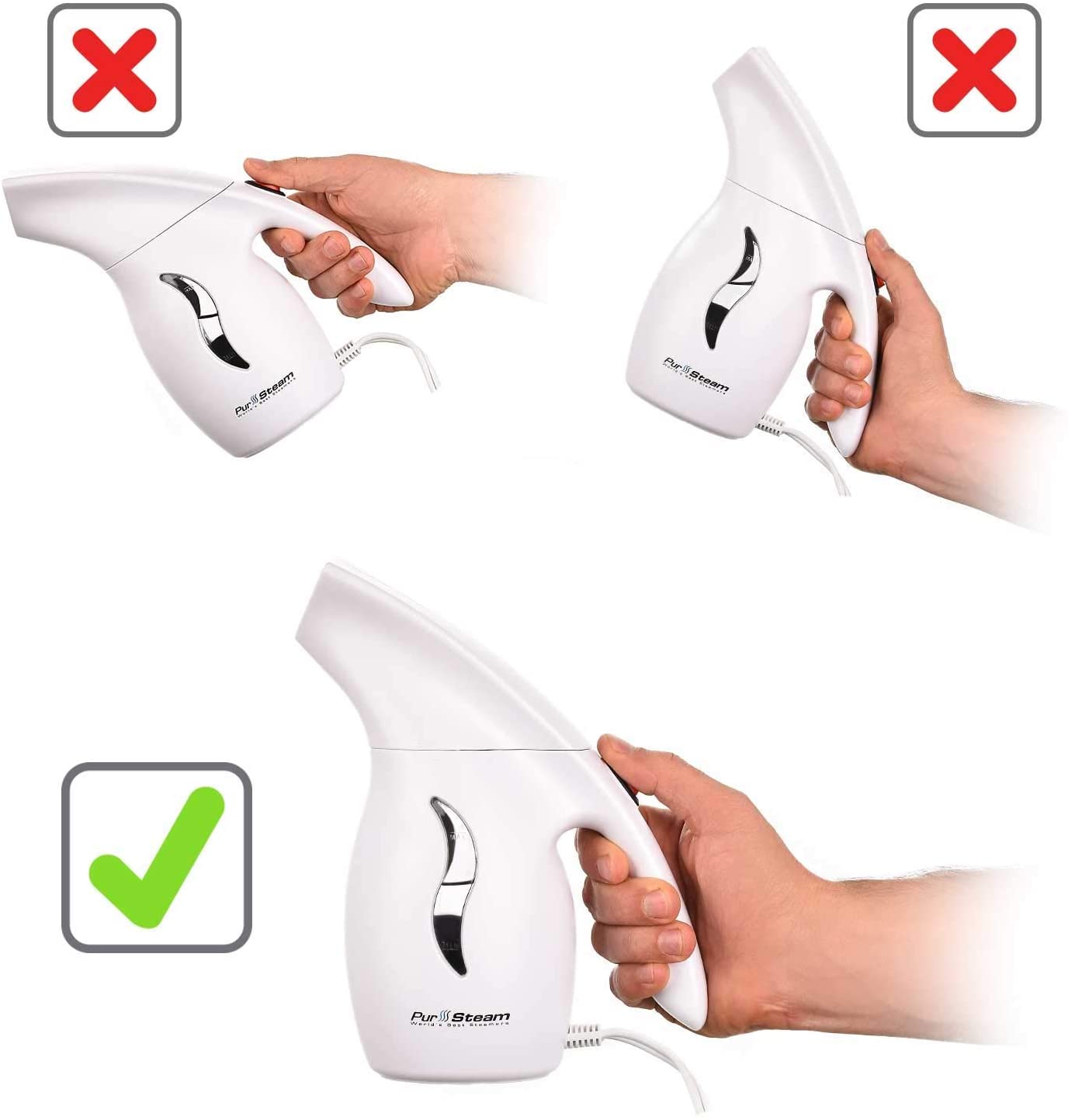 PurSteam Elite Travel Steamer