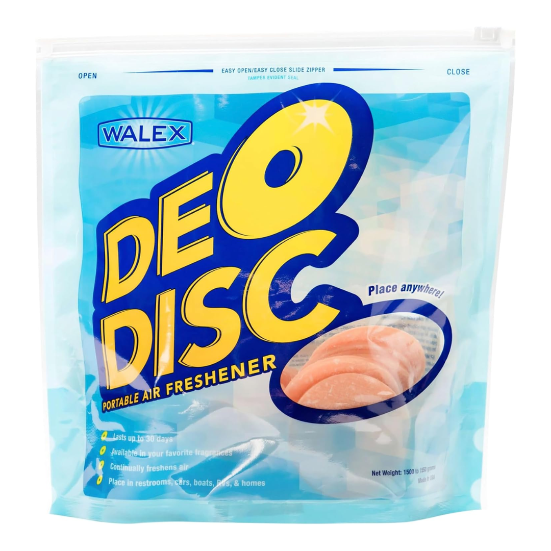 Walex DeoDisc Portable Air Freshener, 1500-1550 g