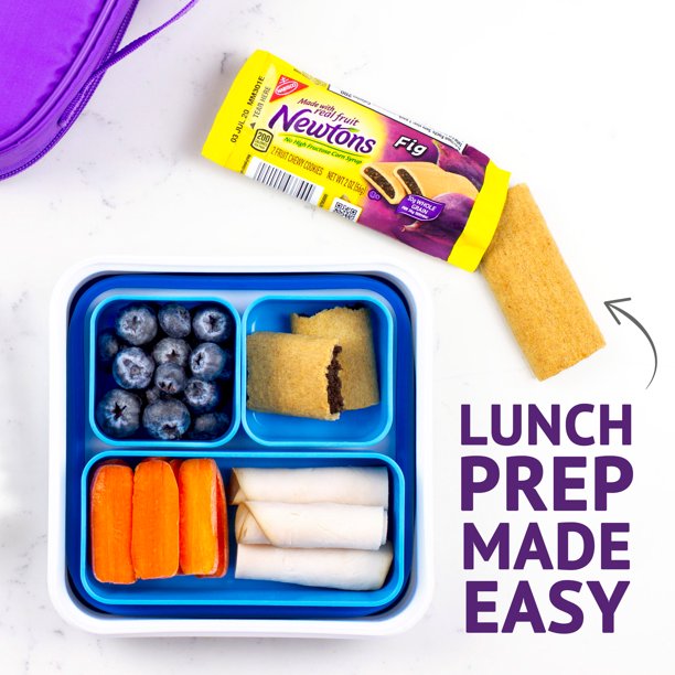 Newtons Soft & Fruit Chewy Fig Cookies Made with Real Fruit NO BOX