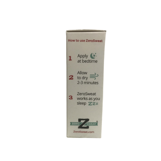 ZeroSweat Antiperspirant Up-to 7 Day Protection, Roll-On, 1.4 oz. / 41.4ml