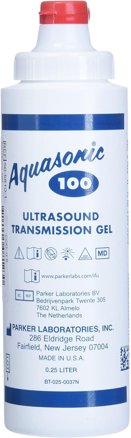 Aquasonic 100 Ultrasound Transmission Gel Water Soluble 250ml / 8.5 oz