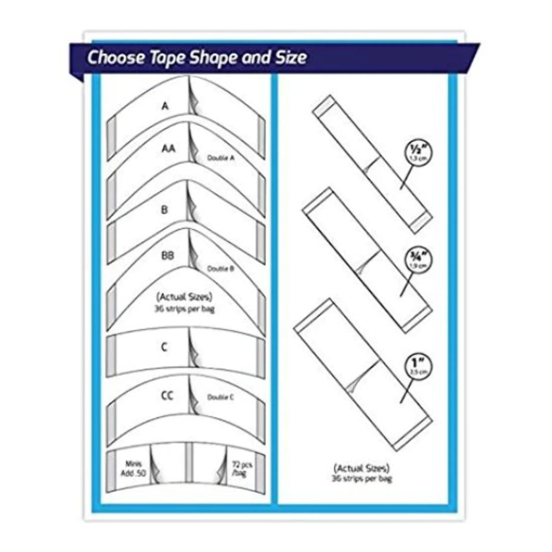 Walker Tape 1522 Clear A Contour, 36 Count