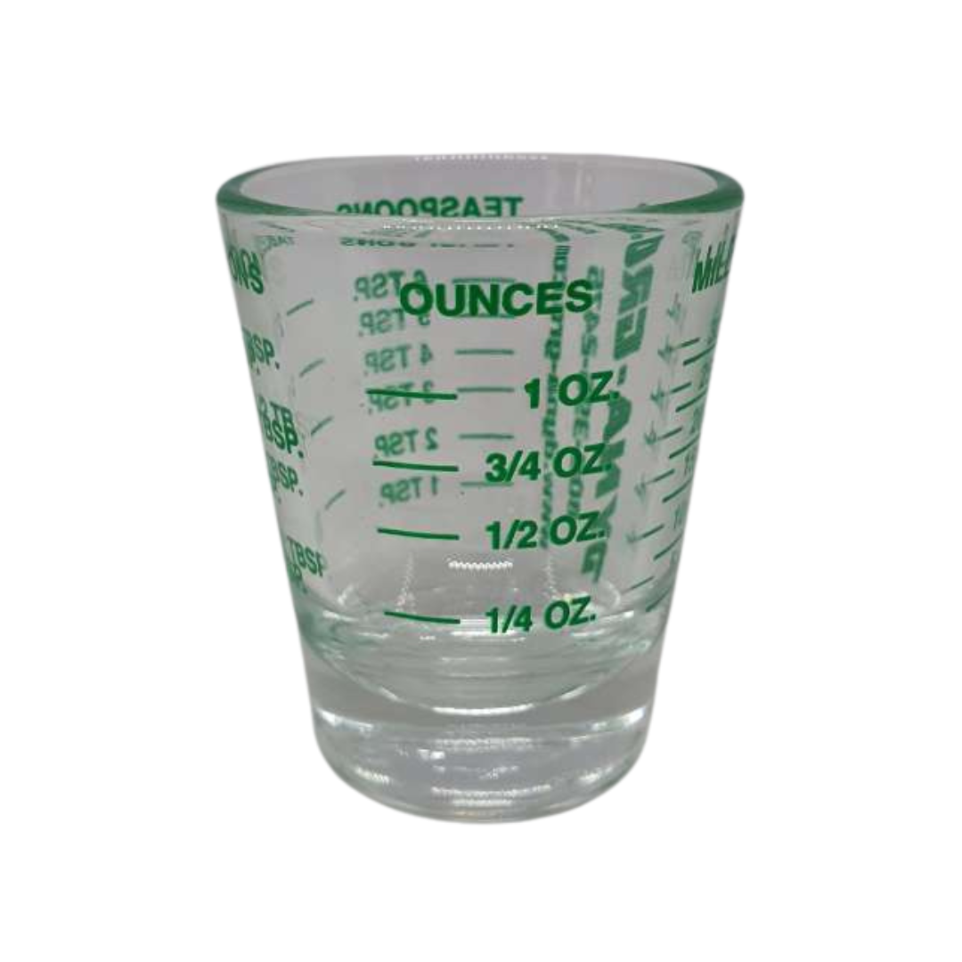 Dyna-Gro Mini Measure  Shot Glass 1oz, 6 Tsp, 2 Tbs, 30ml