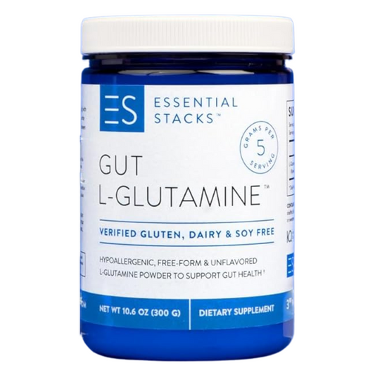 Essential Stacks Gut L-Glutamine Powder (10.6 oz / 300g)